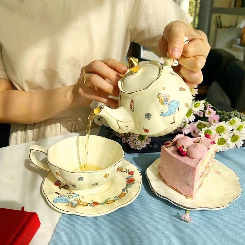 Old Fashioned Glass - Alice Keramiek Thee- en Koffieset met