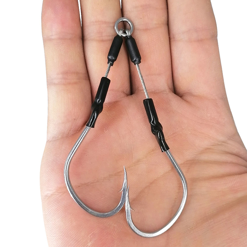 Jigger Double Sided - 2 Paar/zak Langzame Snelle Jigging Haak
