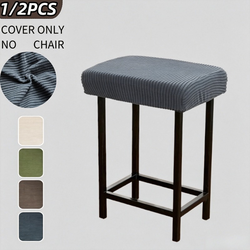 Home Bar Seating - 1/2 Stuks Barkruk Cover Elastisch Wasbaar