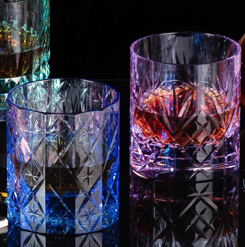 Old Fashioned Glass - 7 oz handgeslepen K9 kristallen whiskyglas,