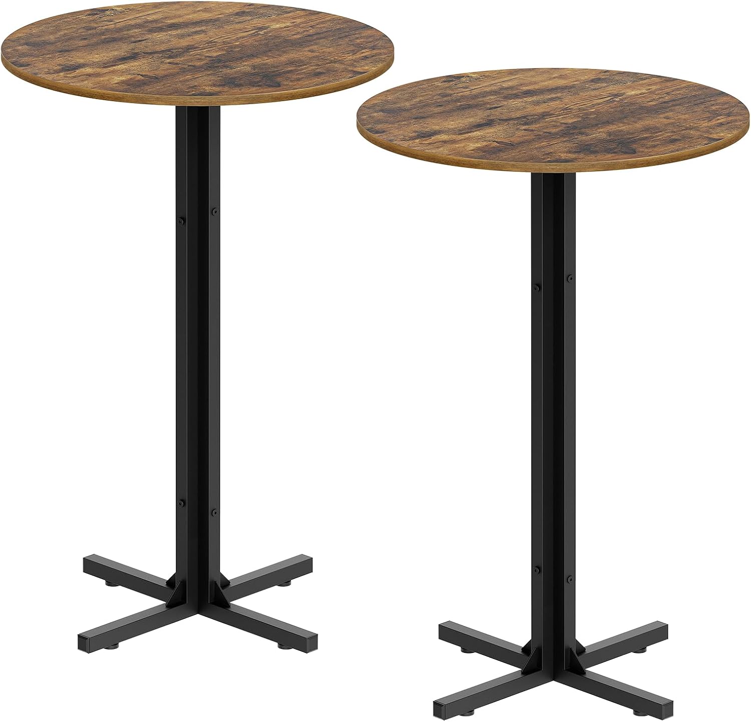 Home Bar And Counter - Ronde bartafelset van 2, bartafel op