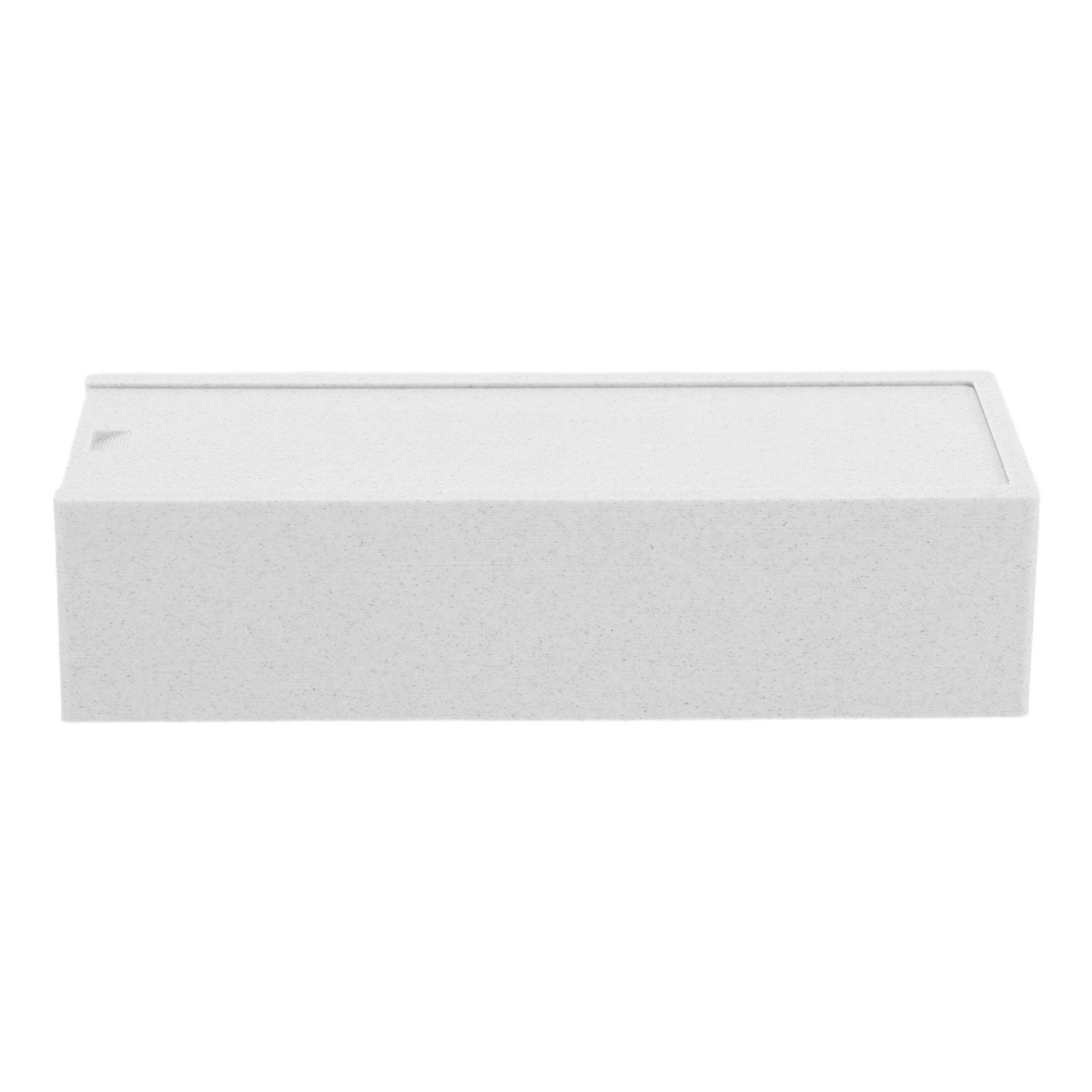 Home Barber - Witte dubbele opbergdoos voor scheermesjes, scheermeshouder,