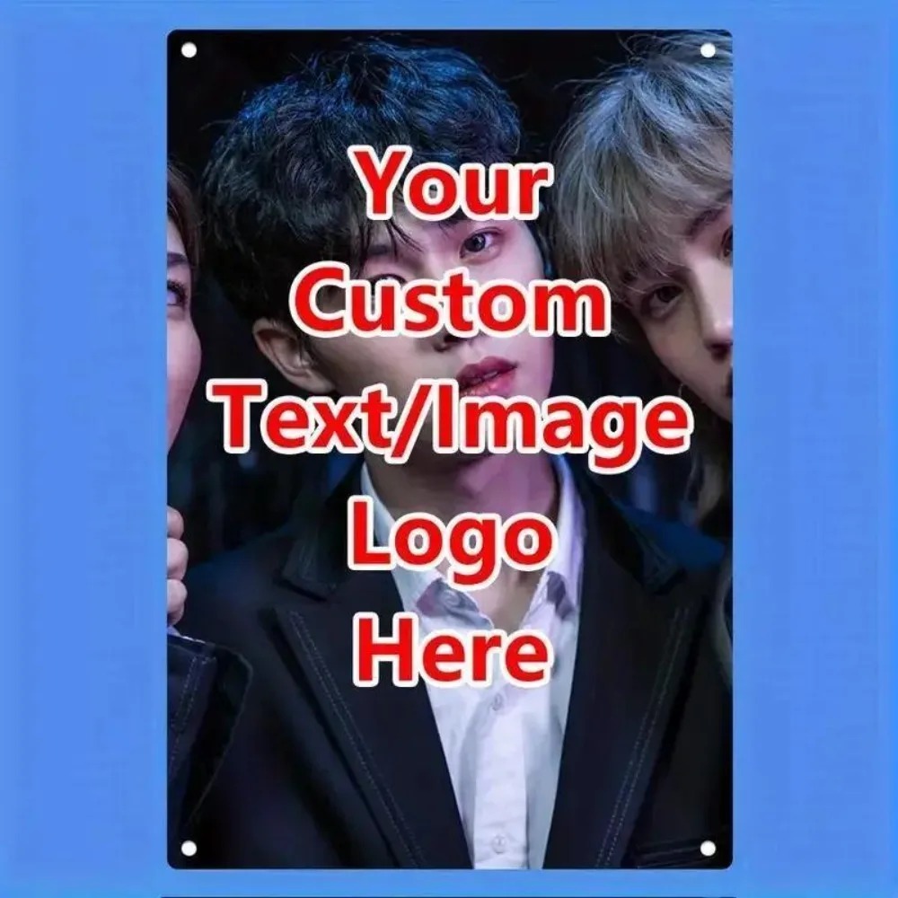 Home Bar Signs - [2D Plat] 8x12In Gepersonaliseerde Aangepaste Foto