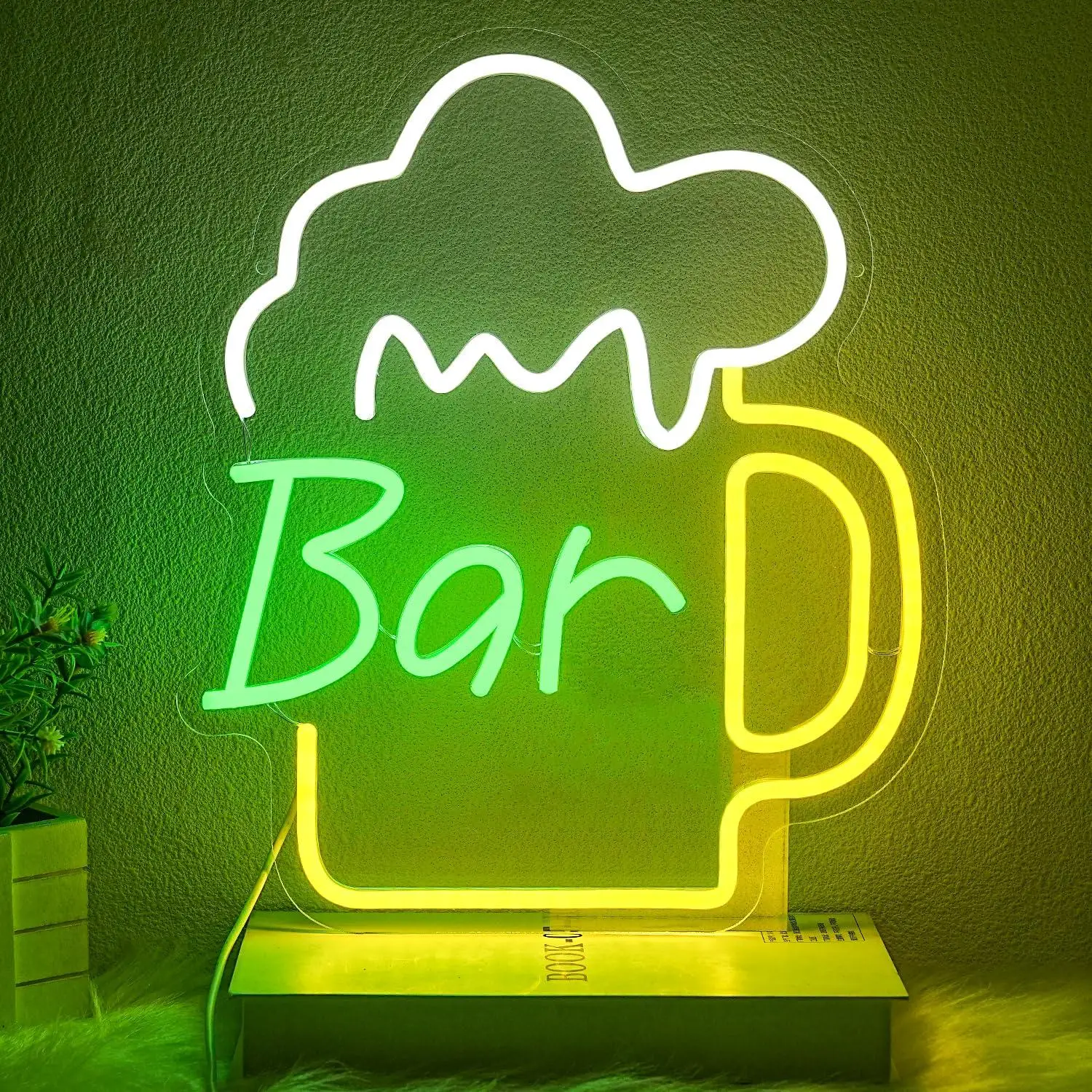 Home Bar Signs - Bierbar Neon Sign USB Dimbare Led-lamp