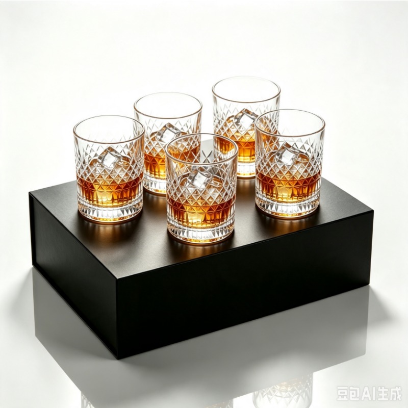 Old Fashioned Glass - Ouderwetse Whiskeyglazen met Luxe Doos -