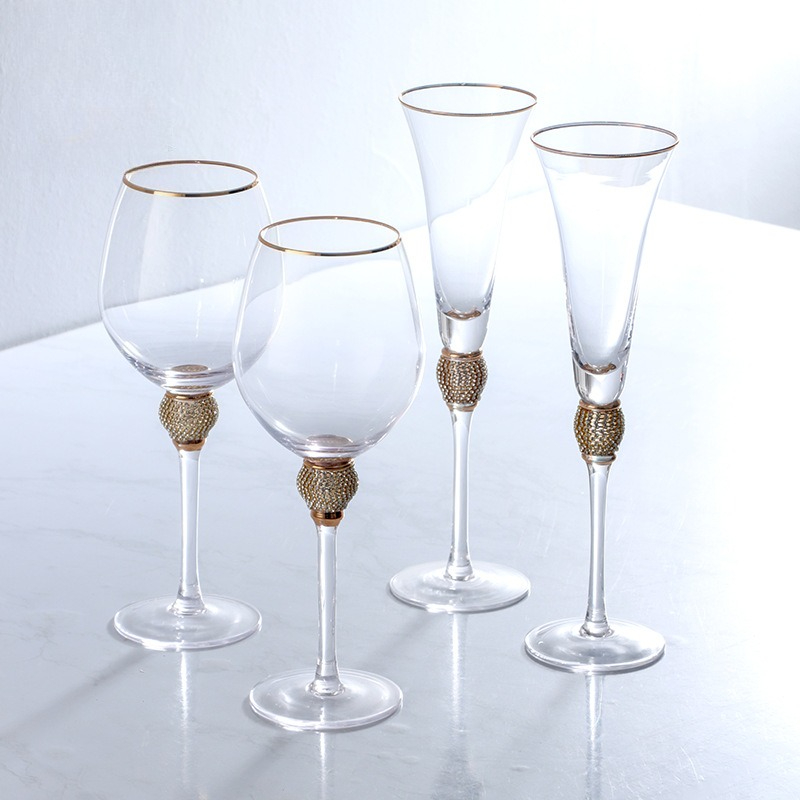 Luxe Diamond Gold Rim Highball - Highball Glass Set recensie en prijs
