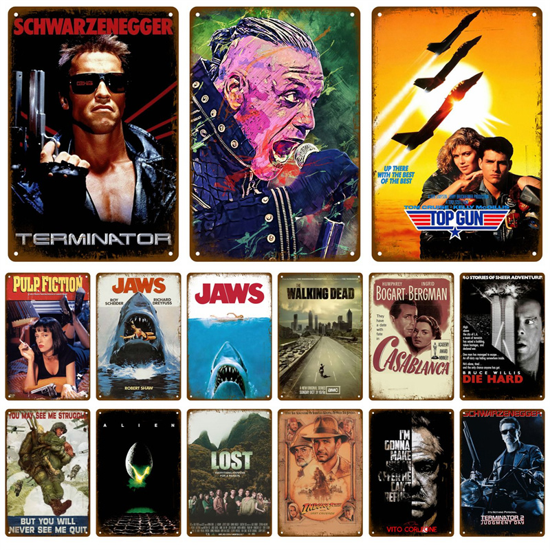 HD Tin Sign Vintage Klassieke  - Home Bar And Theater recensie en prijs