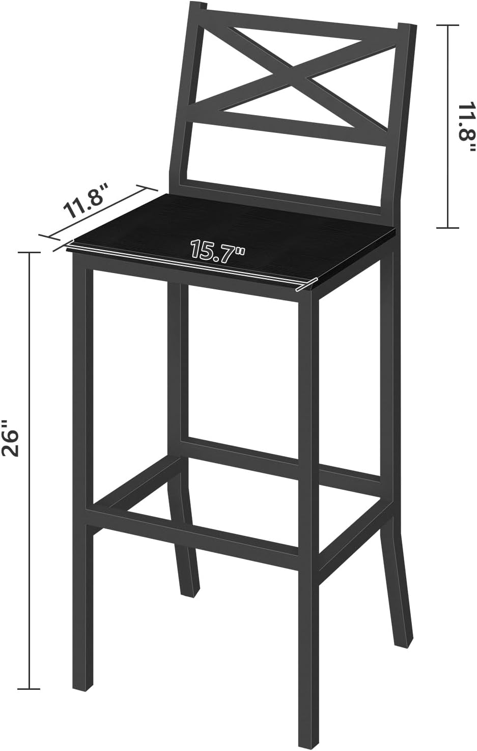 Barstoelen, set van 2 barstoel - Home Bar And Counter recensie en prijs