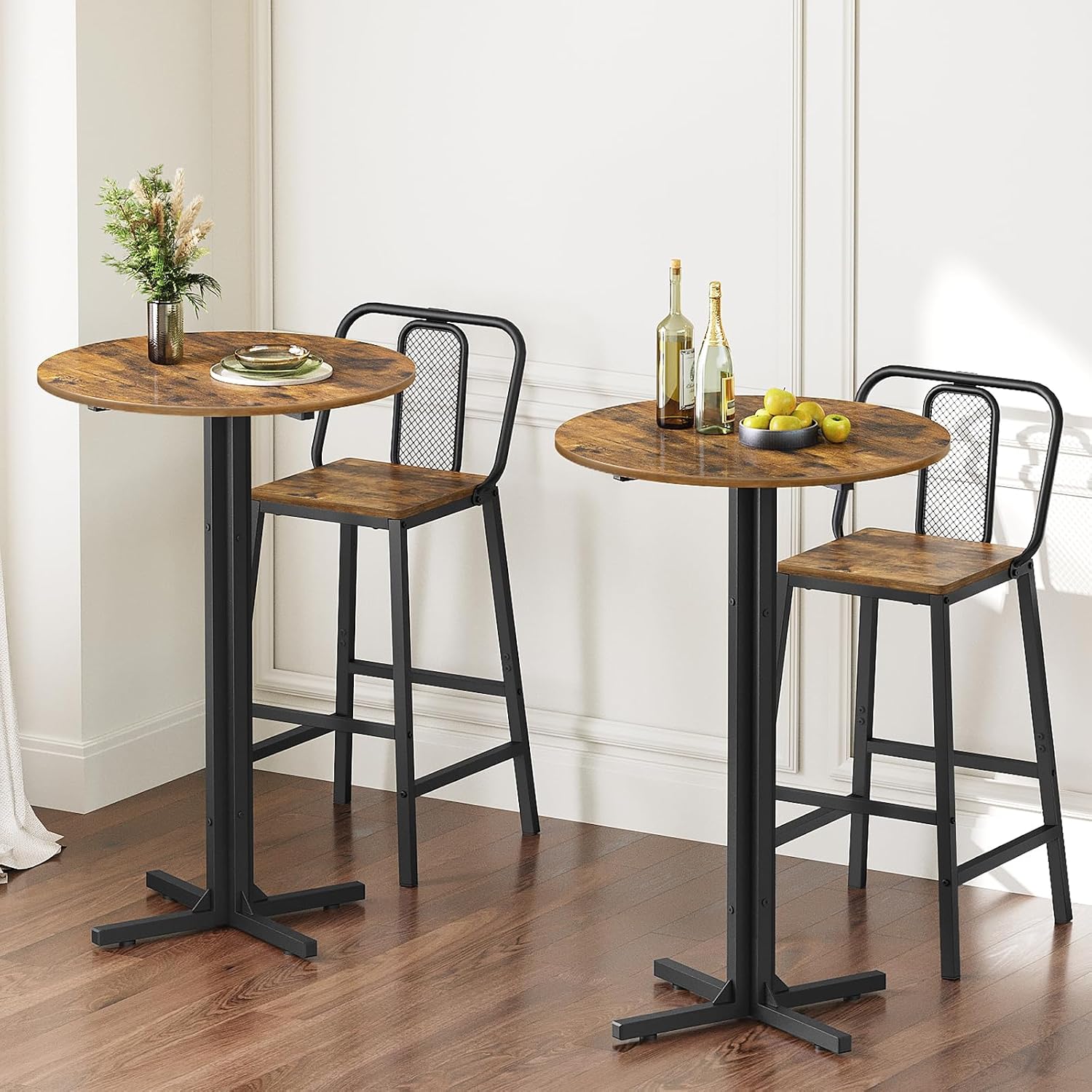 Ronde bartafelset van 2, barta - Home Bar And Counter recensie en prijs
