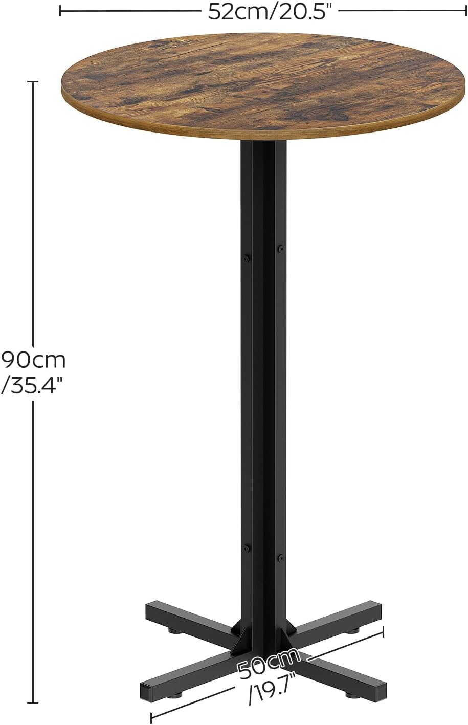 Ronde bartafelset van 2, barta - Home Bar And Counter recensie en prijs