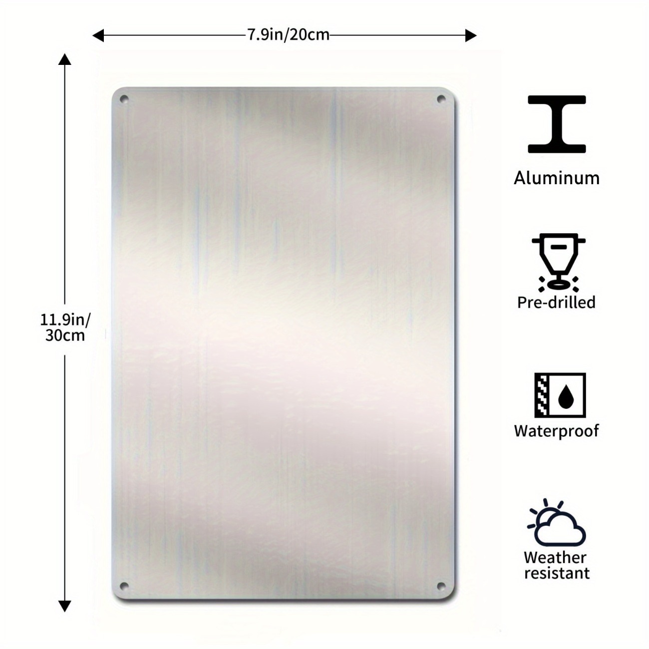 Aanpasbaar aluminium metalen b - Home Bar Signs recensie en prijs