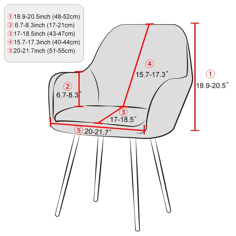 1/4/6 Stuks Elastische Polar F - Home Bar Seating recensie en prijs