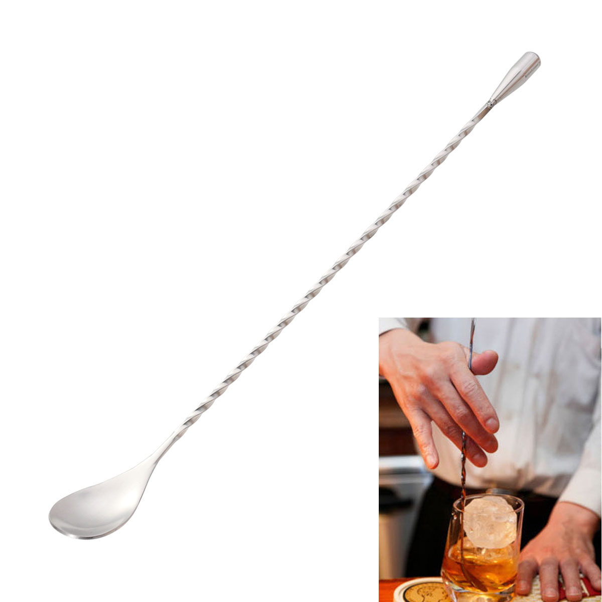 304 roestvrijstalen cocktailpr - Bar Spoon Twisted recensie en prijs