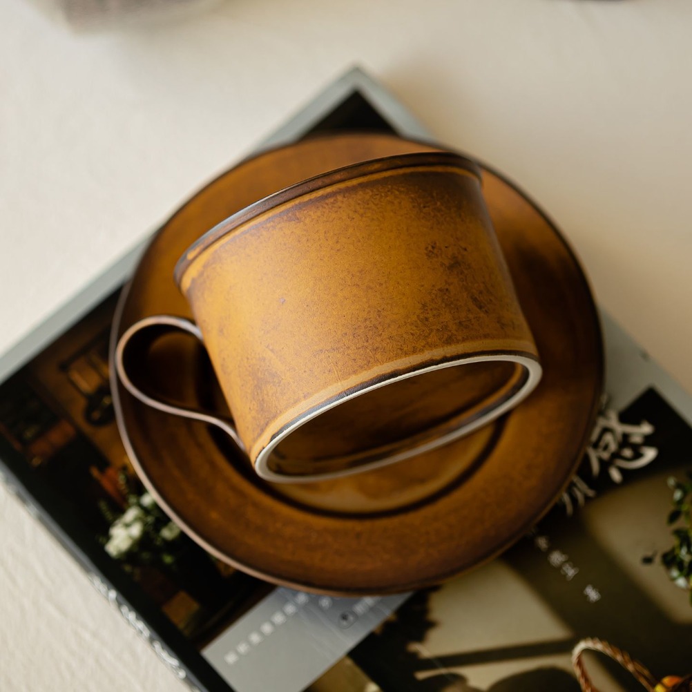 Japanse retro koffiekop en -sc - Old Fashioned Glass recensie en prijs