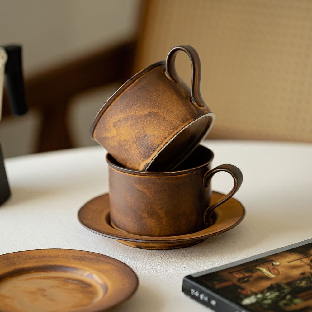 Japanse retro koffiekop en -sc - Old Fashioned Glass recensie en prijs